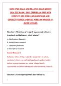  SMPS CPSM EXAM &lpar;2026&rpar; &ndash; COMPLETE TEST BANK WITH 350&plus; Q&AS & DETAILED RATIONALES