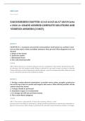 NRNP 6531 primary care adults gerontology EXAM A&plus; GRADE ASSURED COMPLETE SOLUTIONS AND VERIFIED ANSWERS