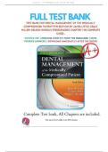 TEST BANK - Little and Falace's Dental Management of the Medically Compromised Patient 9th Edition &lpar;2024&rpar; &vert;COMPLETE GUIDE&NewLine;
