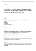VATI RN med surg proctored EXAM A&plus; GRADE ASSURED COMPLETE SOLUTIONS AND VERIFIED ANSWERS