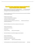 ACC 131 Exam 2 Review - Charles Thomas &vert; Questions with 100&percnt; Correct&NewLine;Answers 2025&sol;2026 UPDATE &vert; Verified Solutions