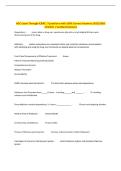 ADC Exam Through IC&RC &vert; Questions with 100&percnt; Correct Answers 2025&sol;2026&NewLine;UPDATE &vert; Verified Solutions
