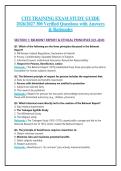 CITI Training Exam Study Guide 2026&sol;2027 &ndash; 300 Practice Questions with Verified Answers & Rationales &lpar;Belmont Report&comma; IRB&comma; HIPAA&comma; Responsible Conduct of Research&rpar;