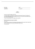 BIOL 3301 Exam 1 v1 &vert; Questions and Answers &vert; 2026 Update &vert; 100&percnt; Correct&period;