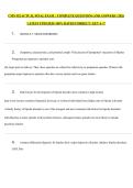 CMN 552 ACTUAL FINAL EXAM &vert;  COMPLETE QUESTIONS AND ANSWERS &vert; 2026 LATEST UPDATED&vert; 100&percnt; RATED CORRECT &vert; GET A&plus;&excl;&excl;