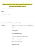 NSG 252 FINAL EXAM &vert;  COMPLETE QUESTIONS AND ANSWERS &vert; 2026 LATEST UPDATED&vert; 100&percnt; RATED CORRECT &vert; GET A&plus;&excl;&excl;