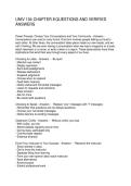 UNIV 104 CHAPTER 8 QUESTIONS AND VERIFIED ANSWERS