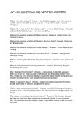 UNV-104 QUESTIONS AND VERIFIED ANSWERS