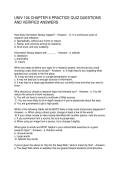 UNIV 104 CHAPTER 6 PRACTICE QUIZ QUESTIONS AND VERIFIED ANSWERS
