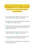 Mo-Valley First Aid Comprehensive Resource To Help You &NewLine;Ace 2026-2027 Exams Includes Frequently Tested Questions &NewLine;With ELABORATED 100&percnt; Correct COMPLETE SOLUTIONS &NewLine;Guaranteed Pass First Attempt&excl;&excl; Current Update&excl;&excl; &NewLine;Instant Download Pdf 