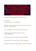 NURS 231 PATHOPHYS FINAL&NewLine;ACTUAL EXAM ALL QUESTIONS AND&NewLine;WELL ELABORATED ANSWERS TOP&NewLine;RATED VERSION FOR ALREADY A&plus;&NewLine;GRADED HIGHLY RECOMMENDED&NewLine;&vert;NEW AND REVISED