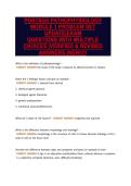 PORTAGE PATHOPHYSIOLOGY&NewLine;MODULE 1 PROBLEM SET&NewLine;UPDATE&vert;EXAM&NewLine;QUESTIONS WITH MULTIPLE&NewLine;CHOICES &vert;VERIFIED & REVISED&NewLine;ANSWERS &lpar;NEW&rpar;&excl;&excl;&excl;