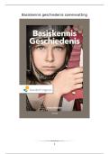 Samenvatting Basiskennis Geschiedenis &vert; PABO &vert; Saxion &vert; 2025&sol;26