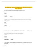 AHS FINAL Exam &vert; UPDATED Questions with 100&percnt; Correct Answers &vert;&NewLine;Verified Solutions