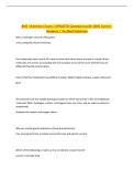 AHS -Chemistry Exam &vert; UPDATED Questions with 100&percnt; Correct&NewLine;Answers &vert; Verified Solutions