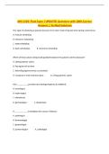 AHS-1520- Final Exam &vert; UPDATED Questions with 100&percnt; Correct&NewLine;Answers &vert; Verified Solutions&NewLine;