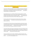 AHS Exam Prep &vert; UPDATED Questions with 100&percnt; Correct Answers &vert;&NewLine;Verified Solutions