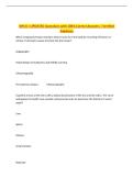 AHS 6 &vert; UPDATED Questions with 100&percnt; Correct Answers &vert; Verified&NewLine;Solutions