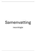 Samenvatting Neurologie &lpar;neurologie &plus; Kno&rpar;&vert; UGent &vert; 2025&sol;26