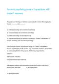 forensic psychology exam 1 questions with correct answers