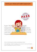 Exam 1 NURS 5220 Advanced Health &NewLine;Assessment  Test Bank with 290 Questions &NewLine;and Correct Answers with Rationales&sol; NURS &NewLine;5220 Exam 1 M2 Review Test Bank- Correctly &NewLine;Answered 
