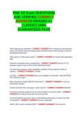 PMK-EE exam QUESTIONS AND VERIFIED CORRECT ANSWERS GRADED A&plus; -LATEST 2026-2027- 100- GUARANTEED PASS&period;docx&NewLine;&NewLine;