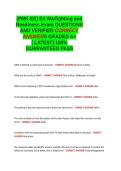 &lpar;PMK-EE&rpar; E4 Warfighting and Readiness Exam QUESTIONS AND VERIFIED CORRECT ANSWERS GRADED A&plus; -LATEST 2026-2027- 100- GUARANTEED PASS&period;docx&NewLine;&NewLine;