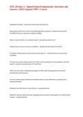 EEE 120 Quiz 4 - Digital Design Fundamentals &vert; Questions and Answers &vert; 2026 Updated &vert; 100&percnt; Correct&period;&NewLine;