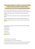 OEC Emergency Medicine Pre-Midterm Full Test Bank 2026&sol;27 &vert; Clinical Case-Based Questions & Verified Answers &vert; Comprehensive Exam Prep for Nursing & Medical Students