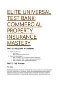 CIC Commercial Property Exam Prep 2026&sol;2027 &vert; 60 Elite Mastery Questions & Rationales  