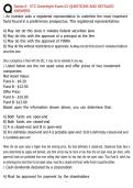 Series 6 - STC Greenlight Exam 01 QUESTIONS AND DETAILED &NewLine;ANSWERS 