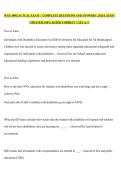 WGU D002 ACTUAL EXAM  &vert;  COMPLETE QUESTIONS AND ANSWERS &vert; 2026 LATEST UPDATED&vert; 100&percnt; RATED CORRECT &vert; GET A&plus;&excl;&excl;