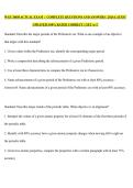 WGU D658 ACTUAL EXAM  &vert;  COMPLETE QUESTIONS AND ANSWERS &vert; 2026 LATEST UPDATED&vert; 100&percnt; RATED CORRECT &vert; GET A&plus;&excl;&excl;
