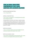 COUC 601 EXAM 1 EXAM SCRIPT&NewLine;COMPREHENSIVE STUDY GUIDE&NewLine;QUESTIONS WITH ACCURATE SOLUTIONS&NewLine;