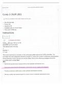 NUR 283 Comp 3 Exam &vert; 50 NGN Questions and Answers &vert; 2026 Latest Update &vert; Verified A&plus; &period;