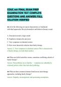 COUC 601 FINAL EXAM PREP&NewLine;EXAMINATION TEST COMPLETE&NewLine;QUESTIONS AND ANSWERS FULL&NewLine;SOLUTION VERIFIED