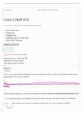NUR 283 Comp 1&comma;2 and 3 Exams Bundled with complete solutions&period;