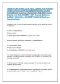 UNION PACIFIC CONDUCTOR FINAL Updated most Frequent &NewLine;Tested Exam 2026 WITH Recent Newest Verified And Well &NewLine;Analyzed Exam Questions  &lpar;Actual Exam 2026-2027&rpar; Correct &NewLine;Detailed & Verified ANSWERS &lpar;100&percnt; Accurate Solutions&rpar; &NewLine;ALREADY GRADED A&plus;&vert;&vert;NEWEST VERS