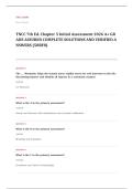TNCC trauma assessment EXAM A&plus; GRADE ASSURED COMPLETE SOLUTIONS AND VERIFIED ANSWERS