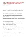 NURS 5334 ADVANCED PHARM FINAL EXAM &vert; QUESTIONS AND ANSWERS &vert; 2026 UPDATED &vert; WITH COMPLETE SOLUTIONS - UTA&period;&NewLine;