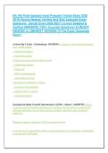 BA 342 Final Updated most Frequent Tested Exam 2026 &NewLine;WITH Recent Newest Verified And Well Analyzed Exam &NewLine;Questions  &lpar;Actual Exam 2026-2027&rpar; Correct Detailed & &NewLine;Verified ANSWERS &lpar;100&percnt; Accurate Solutions&rpar; ALREADY &NewLine;GRADED A&plus;&vert;&vert;NEWEST VERSION Of The Exam G