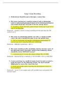 NUR 283 Comp 1 - Exam Study Guide&colon; Patient Assessment Scenarios & Rationale &vert; 2026 Update with complete solutions&period;