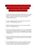 RNSG 2539 Complete Final Exam &NewLine;Study Questions with Verified &NewLine;Answers &vert; Latest Edition 