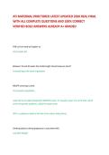 ATI MATERNAL PROCTORED LATEST UPDATED 2026 REAL FINAL WITH ALL COMPLETE QUESTIONS AND 100&percnt; CORRECT VERIFIED BOLD ANSWERS ALREADY A&plus; GRADED
