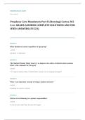 Prophecy pharmacology EXAM A&plus; GRADE ASSURED COMPLETE SOLUTIONS AND VERIFIED ANSWERS