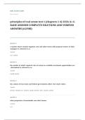 real estate principles EXAM A&plus; GRADE ASSURED COMPLETE SOLUTIONS AND VERIFIED ANSWERS
