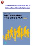 Discovering the Life Span Study Notes and Practice Questions Developmental Psychology