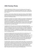 USA Hockey Rules  REVISED AND UPDATED FOR 2026&sol;2027 ACTUAL EXAM COMPLETE QUESTIONS AND CORRECT DETAILED ANSWERS &lpar;VERIFIED ANSWERS&rpar; &vert;ALREADY GRADED A&plus;&vert;&vert;BRAND NEW&excl;&excl;