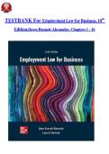 Employment Law for Business Study Notes and Practice Questions Legal Revision Guide