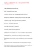 NCSSM PLACEMENT TEST 2026 ACTUAL QUESTIONS WITH VERIFIED ANSWERS&period;&NewLine;